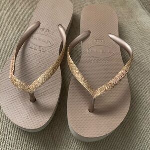 Havaianas Gold Flip flops